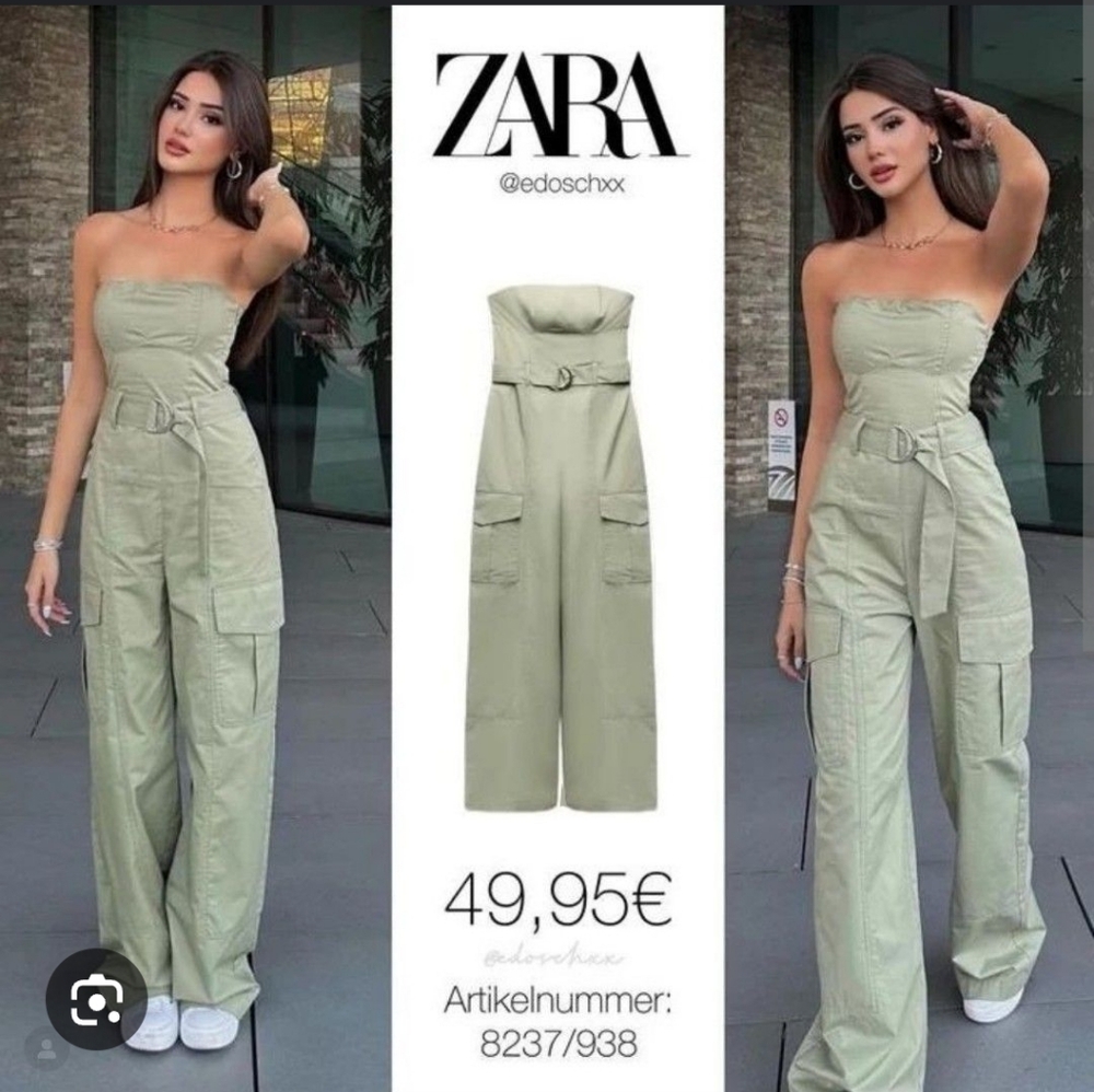 Zara Green Jumpsuit